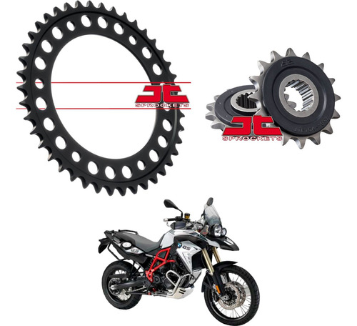 Kit Coroa E Pinhão Bmw F800 Gs Adventure Jt Sprockets (1049)