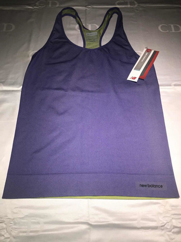 Amf44 Camiseta  O Franelilla New Balance Púrpura Talla M