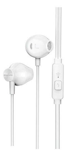 Auriculares Con Microfono Philips Taue101 Aux 1.2m Blanco®