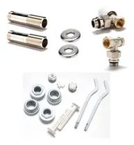 Comprar Kit Radiador Niple Roseta Blister Valvula Detentor Escuadra