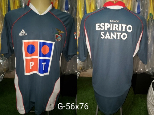 Camisa Benfica 2005 Reserva 3 Cinza 