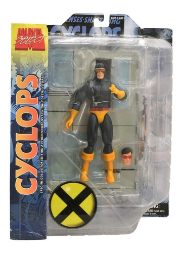 Figura De Acción Cyclops Marvel Select