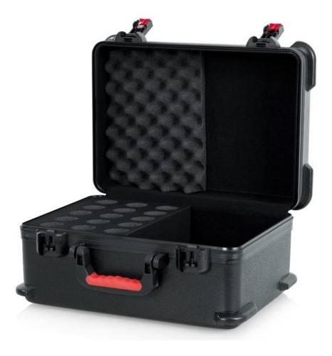 Estuche Para Hasta 15 Micrófonos Gator Gtsa-mic15