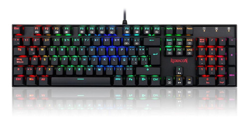 Teclado Mecánico Gamer Redragon Mitra Rgb K551 - Sp