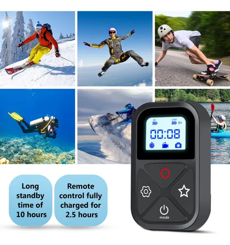 Mando A Distancia Para Gopro Hero 10 9 8 Max Con Soporte En