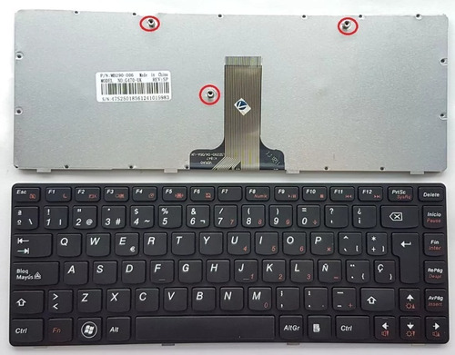 Teclado Portatil Lenovo G470 G475 V470 B470 B490 Exa 