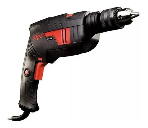 Imagen 2 de 3 de Taladro Percutor Skil 6555 13mm 570w + Set 14 Mechas