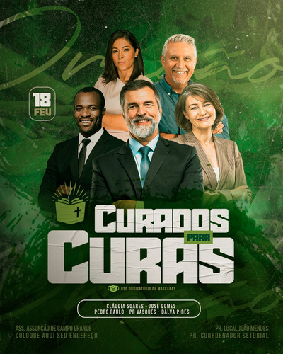 Pack Gospel, Católico, Mil Artes Editáveis No Photoshop Psd