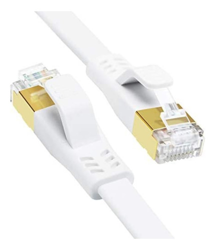 Cable De Red Ethernet Internet 20 Metros Rj45 Cat 7 Plano Una Ganga