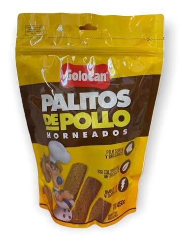 Palitos De Pollo Horneados Golocan Doypack De 450gr Grisines