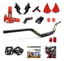 Comprar Manubrios Para Moto Motocross Y Bases 9 Universal Accesorios