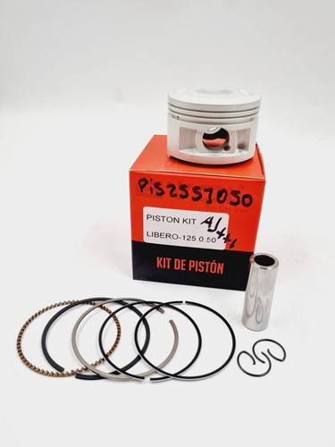 Kit Piston Libero-125/xtz125/ybr125 ((0.50)) //evol// 