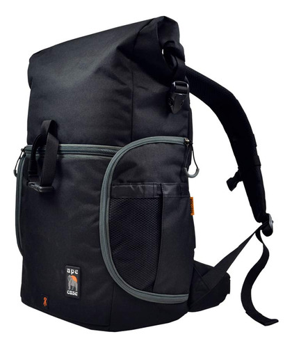 Ape Case Maxess Rolltop Negro Resistente Al Agua Mochila Bol