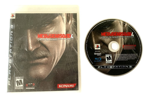 Metal Gear Solid 4  Ps3 Playstation 3 Juego Físico