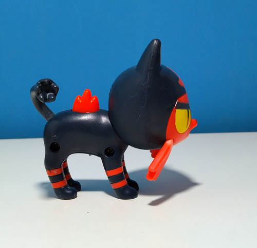 Muñeco Pokemon Litten (fuego) 2017 (Usado)
