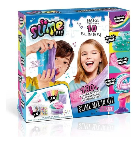 So Slime Diy Playset Mix In Kit Slime Pack X10 56204