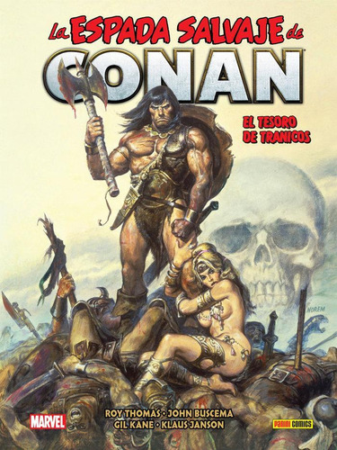La Espada Salvaje De Conan 15 El Tesoro De Tranicos, De Roy Thomas#john Buscema. Editorial Panini Comics En Español