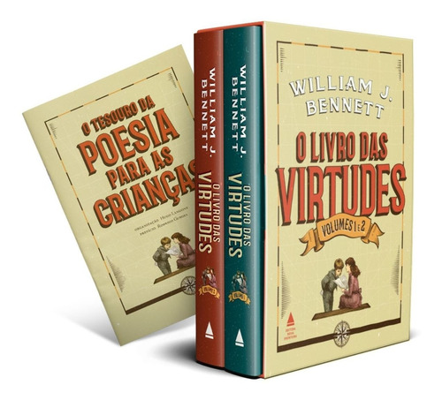 Box - O Livro Das Virtudes + O Tesouro Da Poesia Para As Cri
