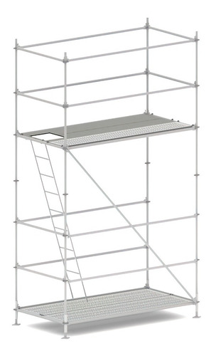 Torre Andamio Fija Multidireccional Bryo 2 + 1 Tipo Lahyer