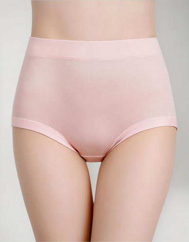 Calzoncillos Cómodos De Algodón Para Mujer, Cintura De Alta