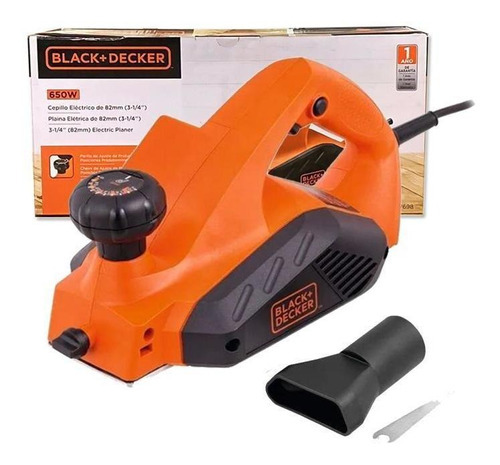 Plaina Elétrica 3.1/4'' 650w Black+decker 7698 110v