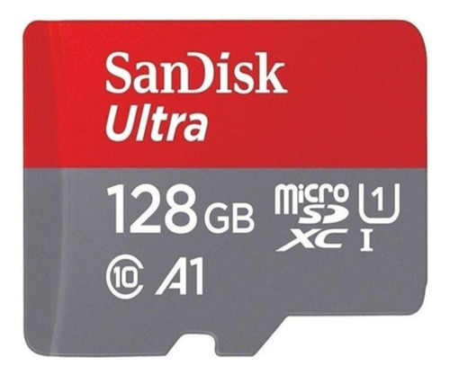Cartão Memória Sandisk Ultra 128gb 120mb/s Classe10 Microsd 