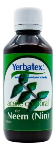 Aceite Corporal Con Extracto De Neem (nin) 125 Ml