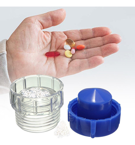Y Molinillo De Pastillas Compacto Con Caja De Almacenamiento