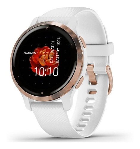Garmin Reloj Smartwatch Venu 2s Pequeño Edad Fitness Amoled Color Del Bisel Rosa Oro