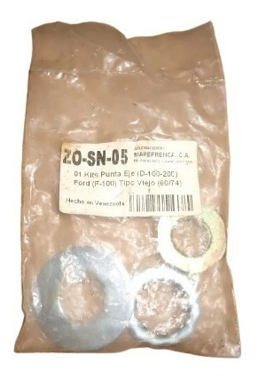 Kit De Tuerca De Punta De Eje De Ford (f100)año 60/74 