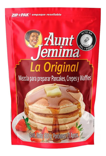 Pancakes Aunt Jemima Mezcla Para Crepes 600gr