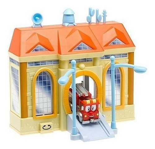 Juego De Vehículos - Firehouse Cuentos Deluxe Playset W/