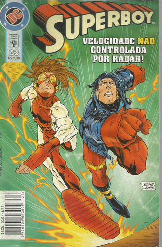 Superboy 23 2ª Serie - Abril - Bonellihq Cx06 A19