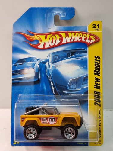 Hot Wheels Ford Custom Bronco 2007 En Blister Misrecuerdosmx