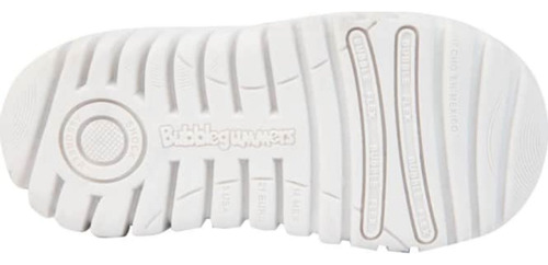 Tenis Escolar Niños Bubble Gummers Blanco