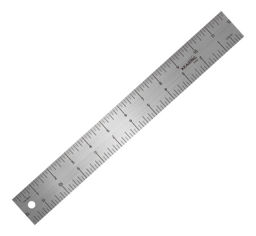 Medición De La Regla De La Regla Recta Cm Con La 30.5x3.8cm