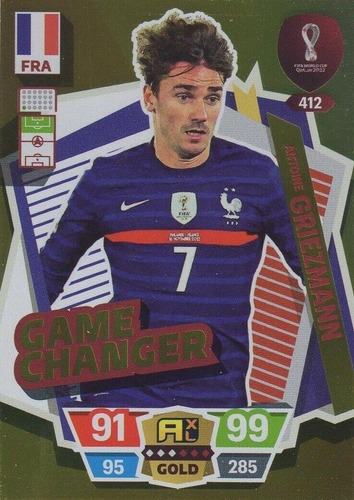 Adrenalyn Xl Qatar 2022 Panini - Cartas Gold / Game Changer