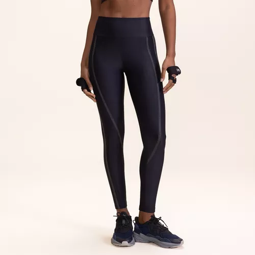 Calça Legging Feminina Live! Dynamic Mat Preta