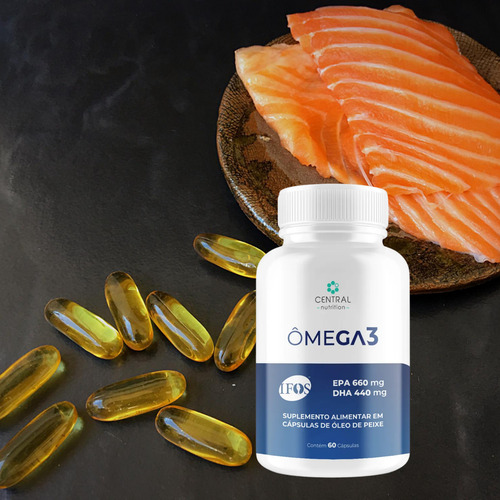 Ômega 3 Epa Dha 1000mg Compativel Vitafor Essential Central