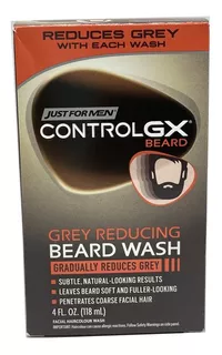 Just For Men Shampoo De Barba Control Gx Reductor De Canas
