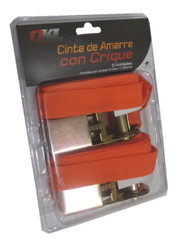 Kit 2 Sunchos Crique Cinta Amarre Zunchos Traka 5 Mt X 2,5