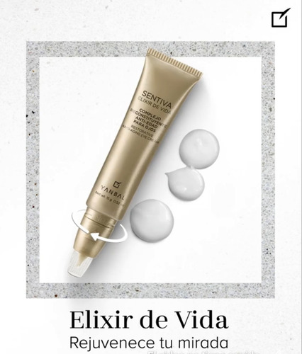 Elixir De Vida Sentiva Crema Para Ojos Yanbal