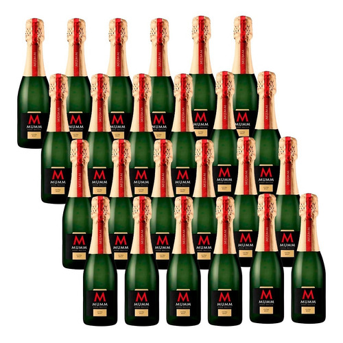 Champagne Mumm Cuvee Reserve Extra Brut 187ml X24 Unidades