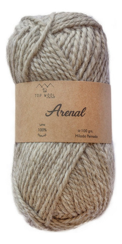 Lana 2 Hebras De Top Wool Ov 100 G 100% Natural Corriedale