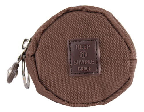 Monedero Para Dama Tipo Kipling Multiusos Jk-023 Café