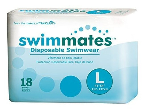 Swimmates Pañales Desechables, Grandes, Estuche / 72 4 / 18