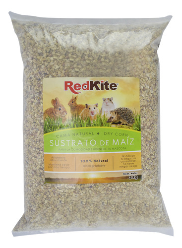 Fancy Pets Sustrato De Maíz Erizo Conejo Jerbo Hamster 2kg