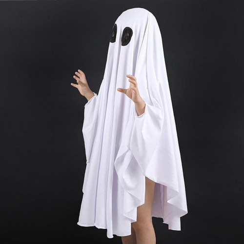 Disfraz De Fantasma Para Niños De Halloween Con Capa C