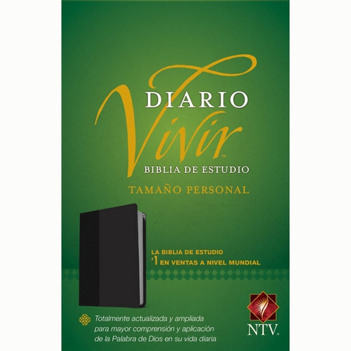 Biblia De Estudio Diario Vivir Ntv Tamaño Personal Negro