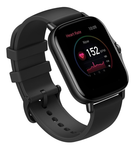 Imagen 3 de 3 de Smartwatch Amazfit Fashion GTS 2 1.65" caja de aleación de aluminio midnight black, malla midnight black de silicona A1969